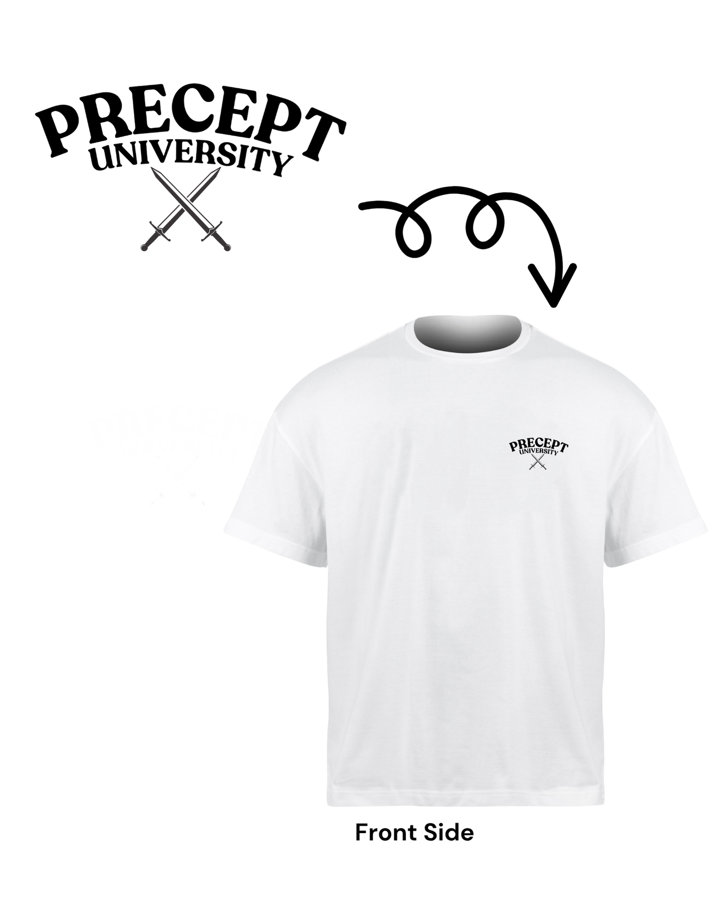 Precept University Small Logo Tee