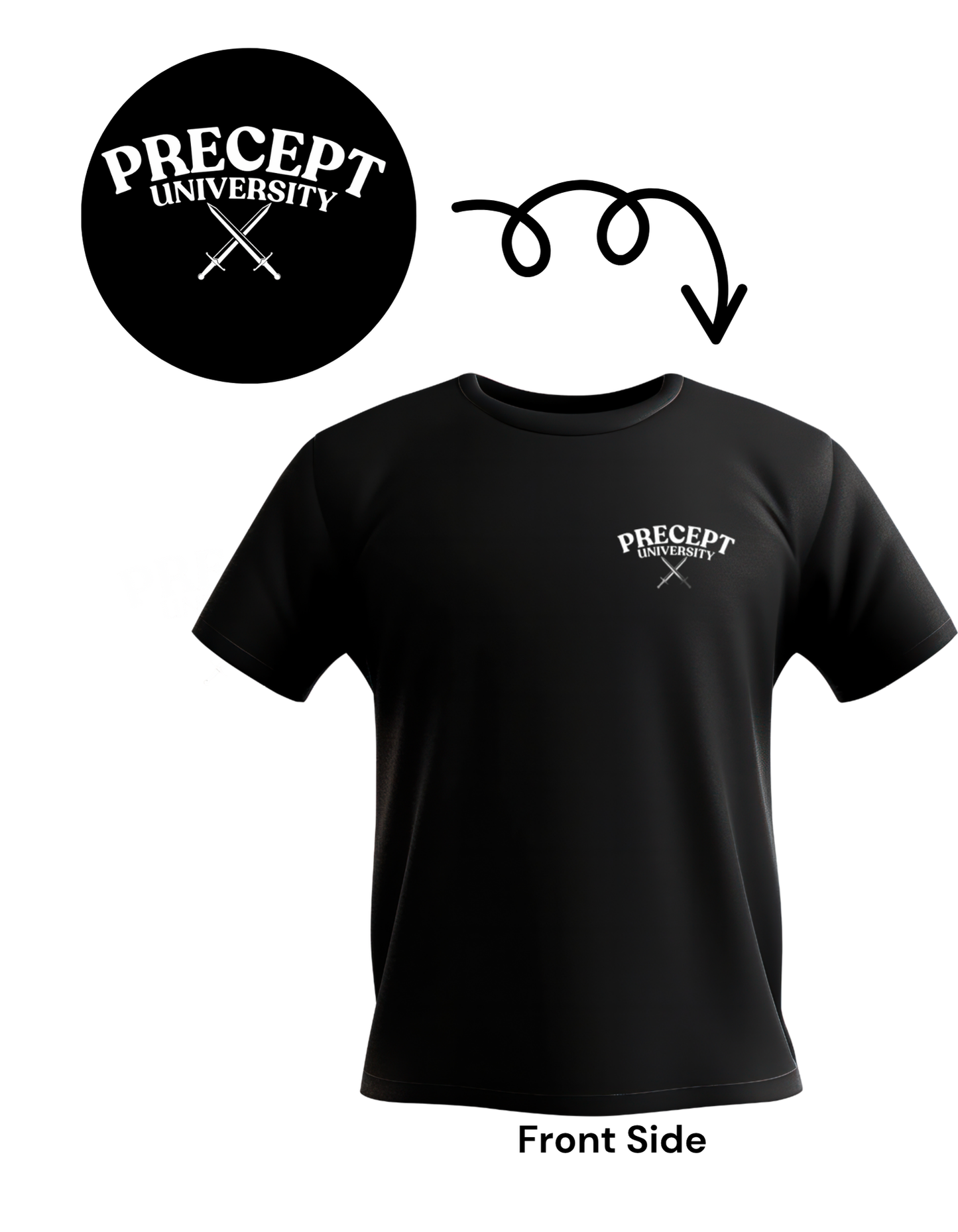 Precept University Small Logo Tee